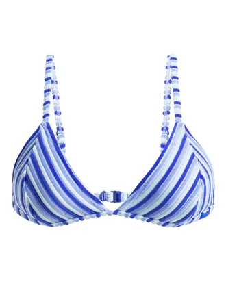 Roxy Triangel-Bikini-Top ROXY Party Wave 2, Damen, Gr. XXL, Cup B, lila, Obermaterial: 95% Polyester, 5% Elasthan;, Bikini-Oberteile Triangel-Bikini-Top