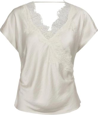 Co'Couture Blouses - Dames - Blouses - Wit - L - Overhemden