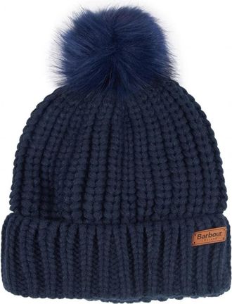 Barbour Cappello Saltburn - unisex - Hoeden - Blauw - ONE Size - Leer - Accessoires