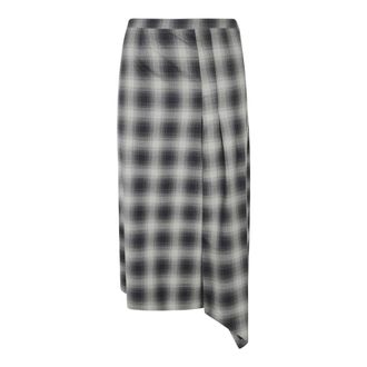 Meta Campania Collective Clara Asymmetric Skirt - female - Meta Campania Collective - Midi Skirts - Multicolor - XS - Skirts