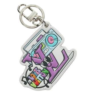 Louis Vuitton Pre-owned Accessories, female, Multicolor, Size: ONE SIZE Pre-owned Canvas Key Holder