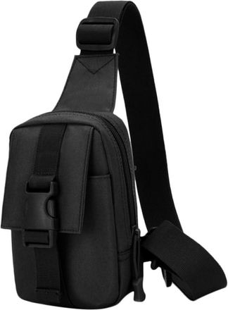 Yarnow Mens Camouflage Crossbody Bag Adjustable Wear-resistant Multi-function Shoulder Storage Accessory for Outdoor Hiking Running Fishing Daily Use