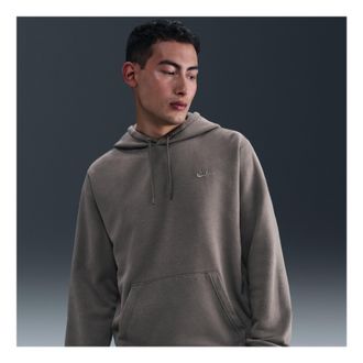 Nike Sportswear Club Washed Fleece Hoodie Cave Stone IQ1219-289