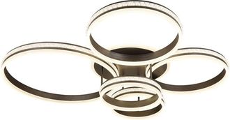 Globo Lighting Plaf&oacute;n - Grouni - N&iacute;quel - Metal - Led - 67314-120