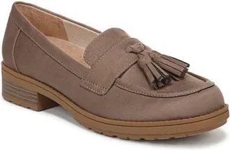 Dr. Scholls Dazzle Tassel Loafer in Wood Smoke at Nordstrom, Size 7.5