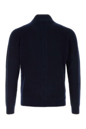 Fedeli Open Cardigan - Navy