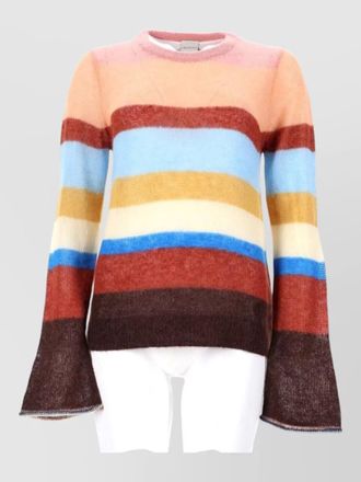 Paul Smith crew neck striped top long sleeves