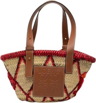 Loewe Pre-owned Tote Bag - Dames - Vintage Shopper - Veelkleurig - ONE Size - Leer - Vintage