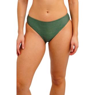 Freya Arizona Wave Bikini Bottoms in Fern at Nordstrom, Size X-Small