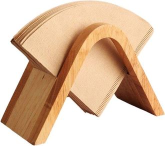 OEM Soporte De Madera Para Filtros De Caf&eacute;, Accesorio Duradero Para Servir Caf&eacute;, Apto Para Filtros C&oacute;nicos Y De Torta, Oficina, Cafeter&iacute;a, Hotel