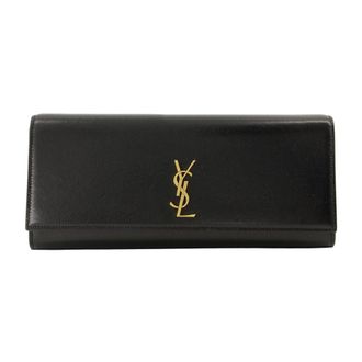 Saint Laurent Wallets & Cardholders, female, Black, Size: ONE SIZE Kate Clutch