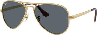 Ray-Ban Aviator Max Blue Pilot Unisex Sunglasses RB3925 001/R5 58