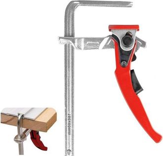 OEM Abrazadera De Palanca, Capacidad 160 Mm, Profundidad Del Orificio 60 Mm, Abrazadera De Una Mano Para Mesas Multifuncionales, Plateada