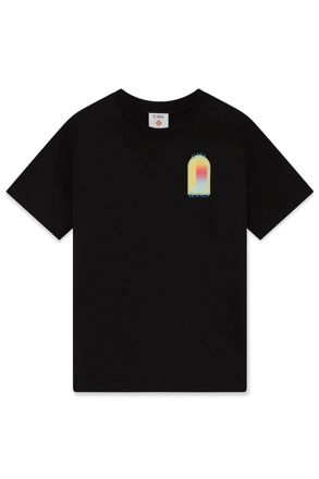 Casablanca ARCHES T SHIRT Size: XXL, colour: BLACK