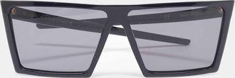 Retro Superfuture By Retrosuperfuture Black Rectangle Tinted Sunglasses