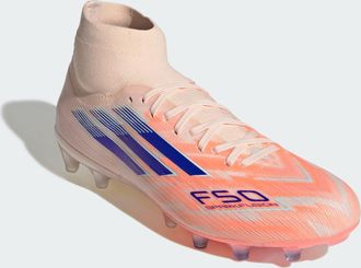 adidas adidas Performance Womens F50 Sparkfusion Pro Firm Ground/Artificial Grass Boots - Orange - Size UK 6.5
