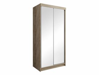 Mirjan24 Mobilier1 - Armario Dover 102, Roble Sonoma, 200x100x62cm, Puertas De Armario: Correderas, N&uacute;mero De Estantes: 0