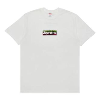 SUPREME Los Angeles Fire Relief Box Logo T-Shirt White SS25T61-WHITE