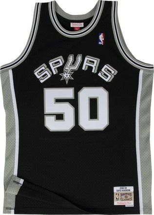 Mitchell & Ness x NBA San Antonio Spurs 1998-99 Swingman Jersey David Robinson SMJYAC18101-SASBLCK98DRB