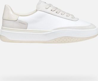 Geox Scarpe Dynamia Donna Bianco/grigio Chiaro