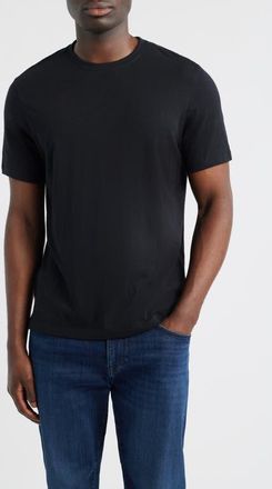 Robert Barakett Brightwood Slub Cotton T-Shirt in Black at Nordstrom, Size Xx-Large