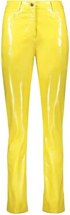 Alberta Ferretti Pantaloni skinny - Giallo