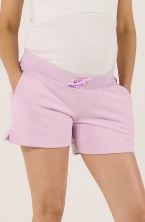 Cache Coeur Maternity Shorts Coconut in Lilac at Nordstrom, Size X-Small