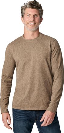 Free Country Mens FreeCycle Sueded Long Sleeve Crew Neck