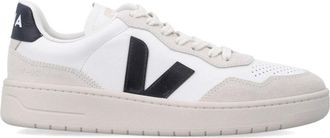 Veja V-90 Sneakers - Heren - Sneakers - Wit - 43 EU - Leer - Schoenen