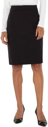 Liverpool L.A. Ponte Knit Pencil Skirt in Black at Nordstrom Rack, Size 16 (Similar To 16W-18W)