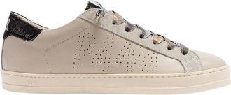 P448 Schoenen, Dames, Beige, 40 EU, Leer, John Panna