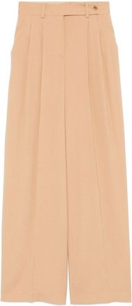 Alberta Ferretti pleated trousers - Neutrals