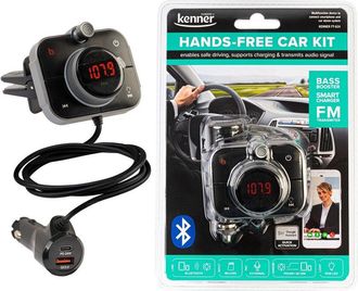 Kenner Transmisor Fm Kenner Ft624 Bluetooth Usb Carga R&aacute;pida