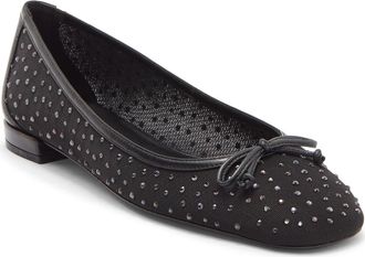 Stuart Weitzman Arabella Ballet Flat in Black at Nordstrom Rack, Size 8.5