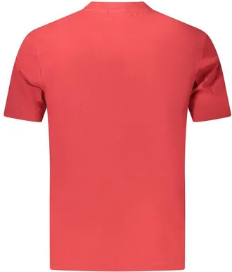 Napapijri Logo Cotton T-Shirt - Red