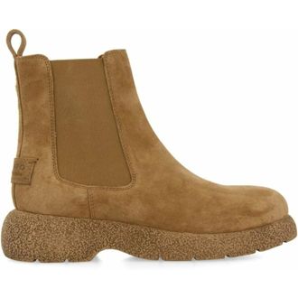 Gioseppo Leren Chelsea Enkellaarzen - Dames - Schoenen - Bruin - Maat: 39 EU Su&egrave;de