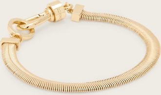AllSaints Brass Eden Chain Bracelet, Size: One Size