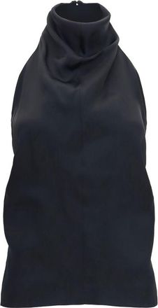 Khaite Black Acetate Womens Shirt