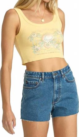 Billabong High Tides Denim Short In Deep Sea