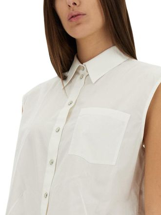 Helmut Lang Tailored Cotton Shirt - White