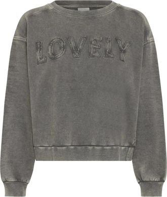 Ichi Sweatshirts - Dames - Sweatshirts - Grijs - M - Hoodies & sweatvesten