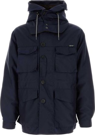Prada Navy Blue Hood Jacket