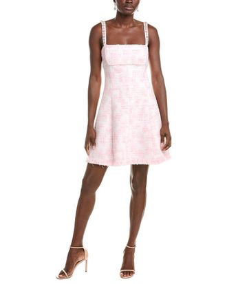 Oscar De La Renta Oscar De La Renta Silk-Lined Mini Dress