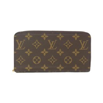 Louis Vuitton Brown Coquelicots Marron Coated Canvas Long Wallet (Bi-Fold) (Pre-Owned)