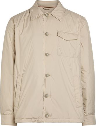 Herno Padded Shell Overshirt - Ecru - 52 (UK42 / XL)