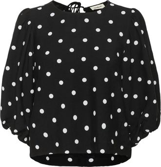 Soaked In Luxury Blouse - Dames - Blouses - Zwart - S - Overhemden