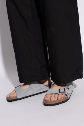 Birkenstock Arizona BS Slides, Mens, Grey