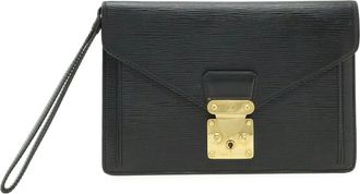 Louis Vuitton Noir Epi Leather Pochette (Pre-Owned)