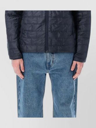 Patagonia hooded quilted jacket long sleeves pockets