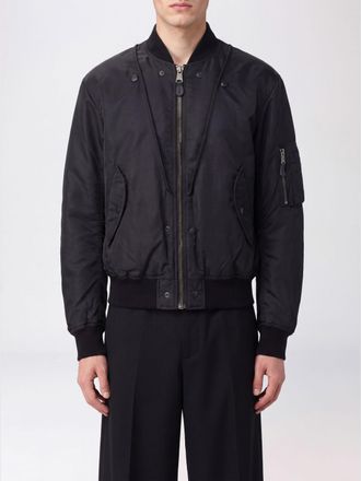Maison Margiela Bomber reversibile in nylon antivento con collo bomber